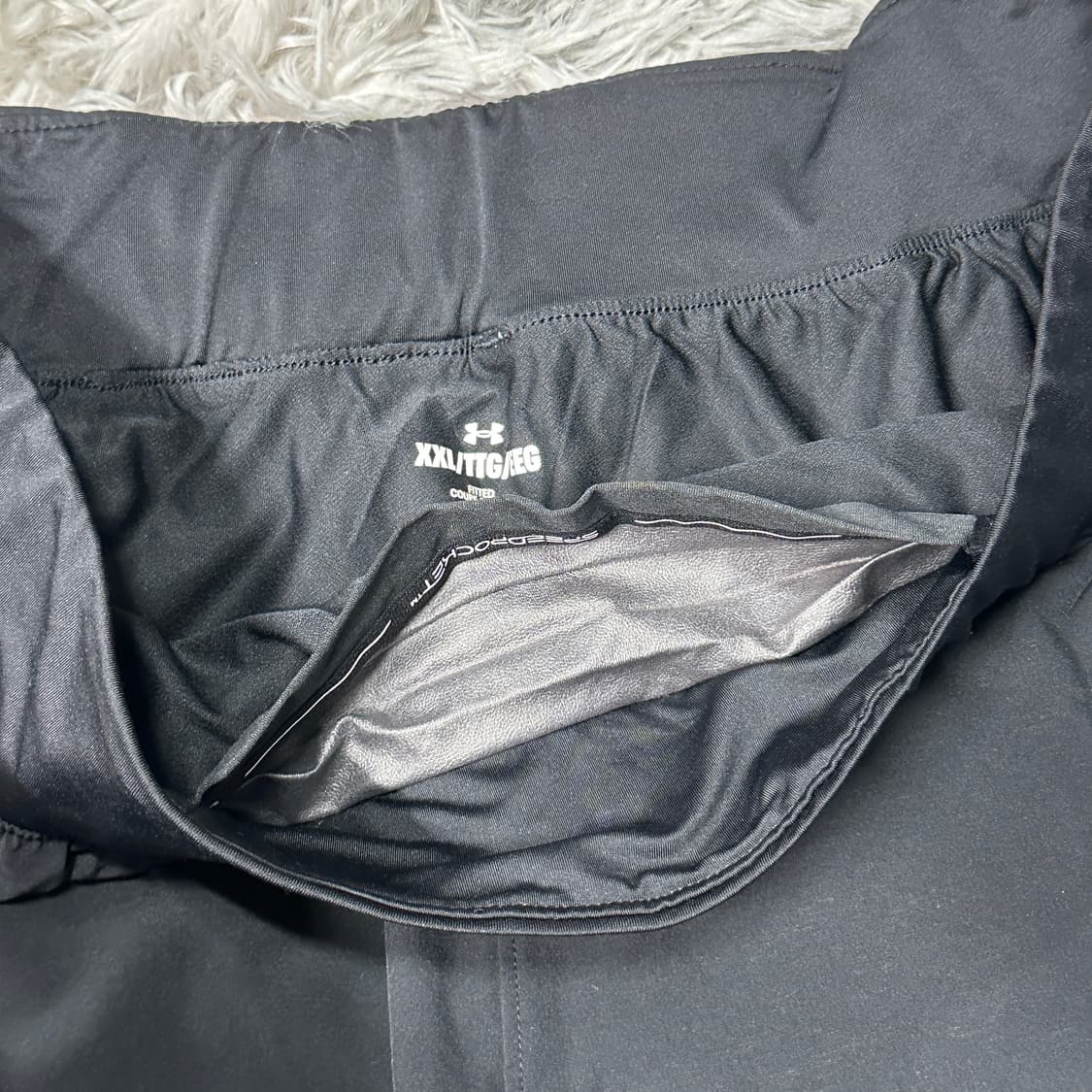 언더아머 러닝 반바지 쇼츠 블랙 XXL 상품이미지4