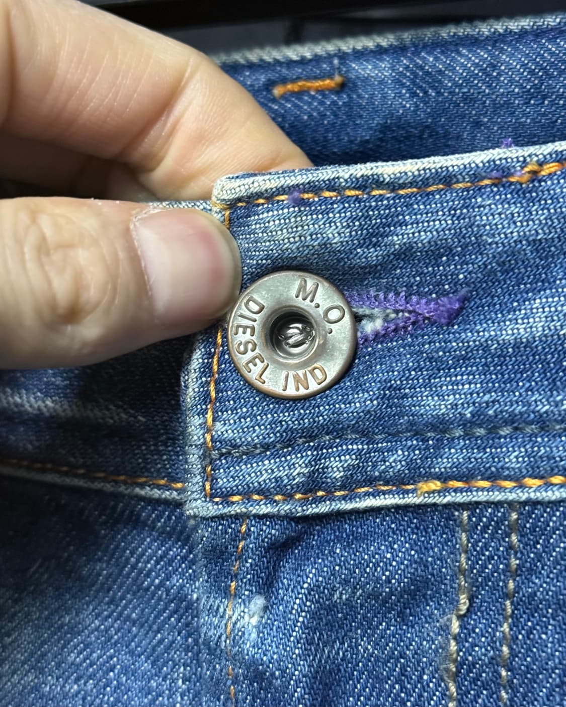 디젤 녹 워싱 부츠컷 플레어진 데님 워크 팬츠 바지 웨스턴 와이드 갸루 상품이미지4