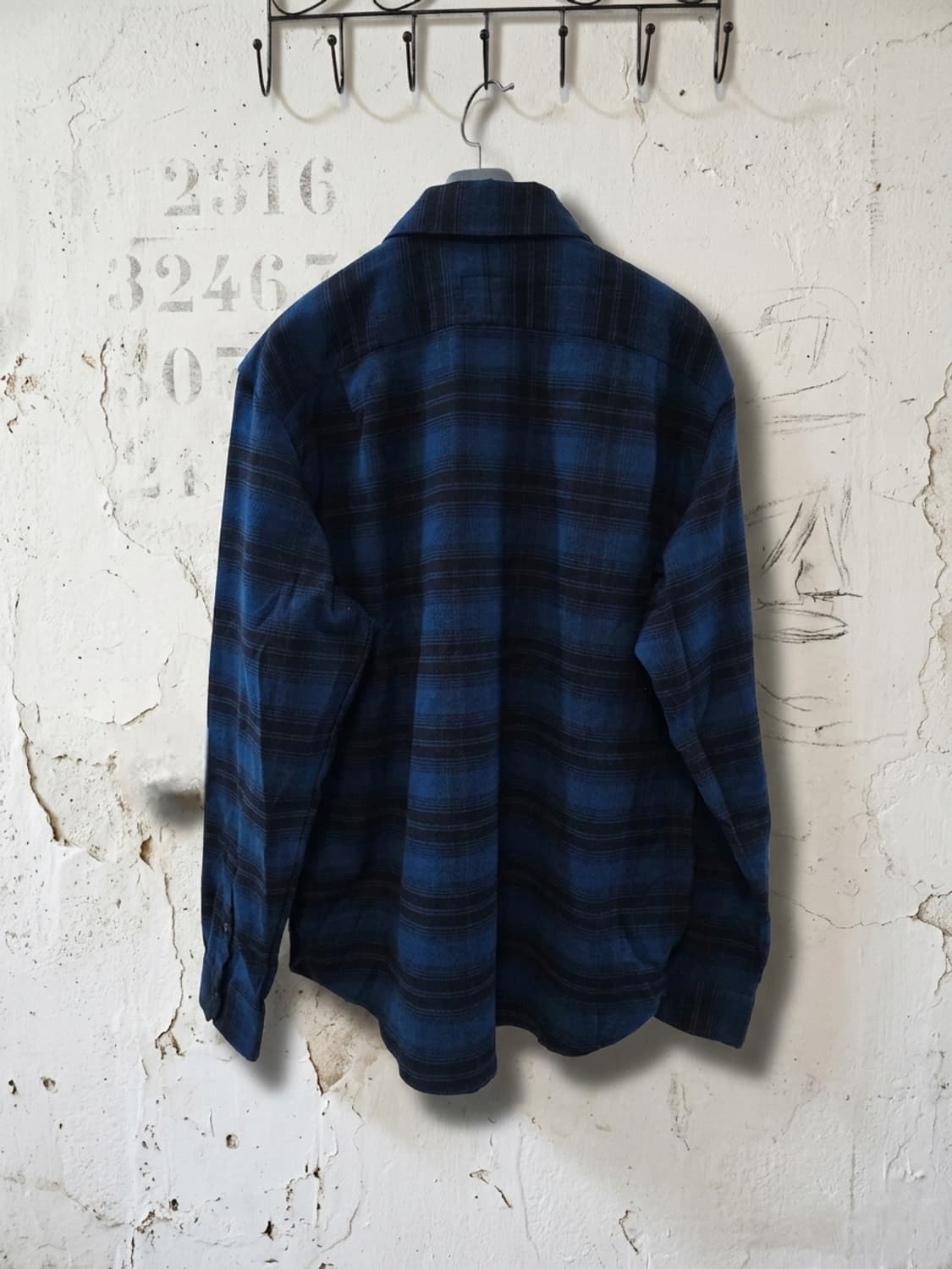 아디다스 체크 남방 M 상품이미지2