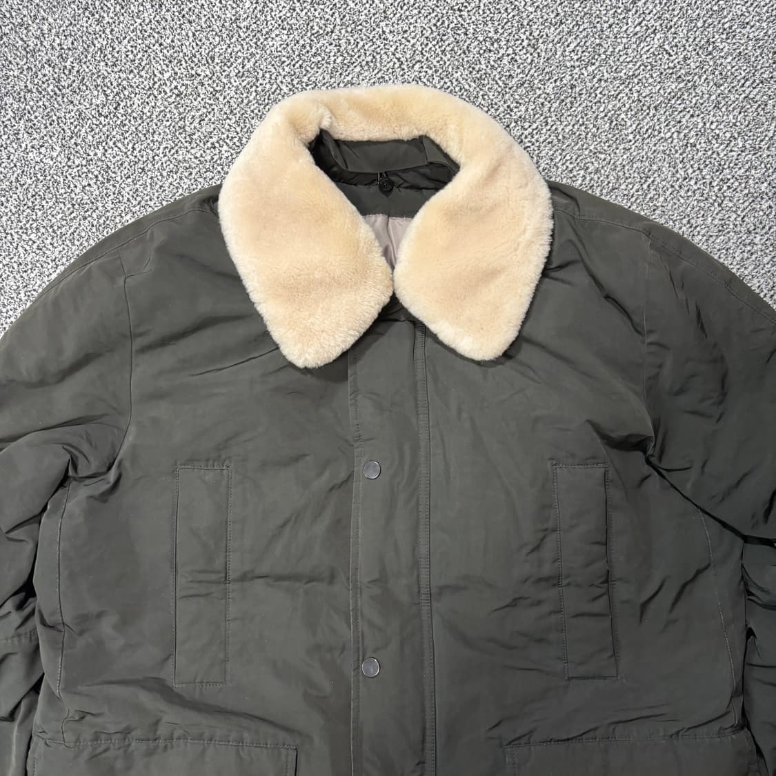 에피그램 메리노 FUR 구스다운 패딩 (XL) 상품이미지2