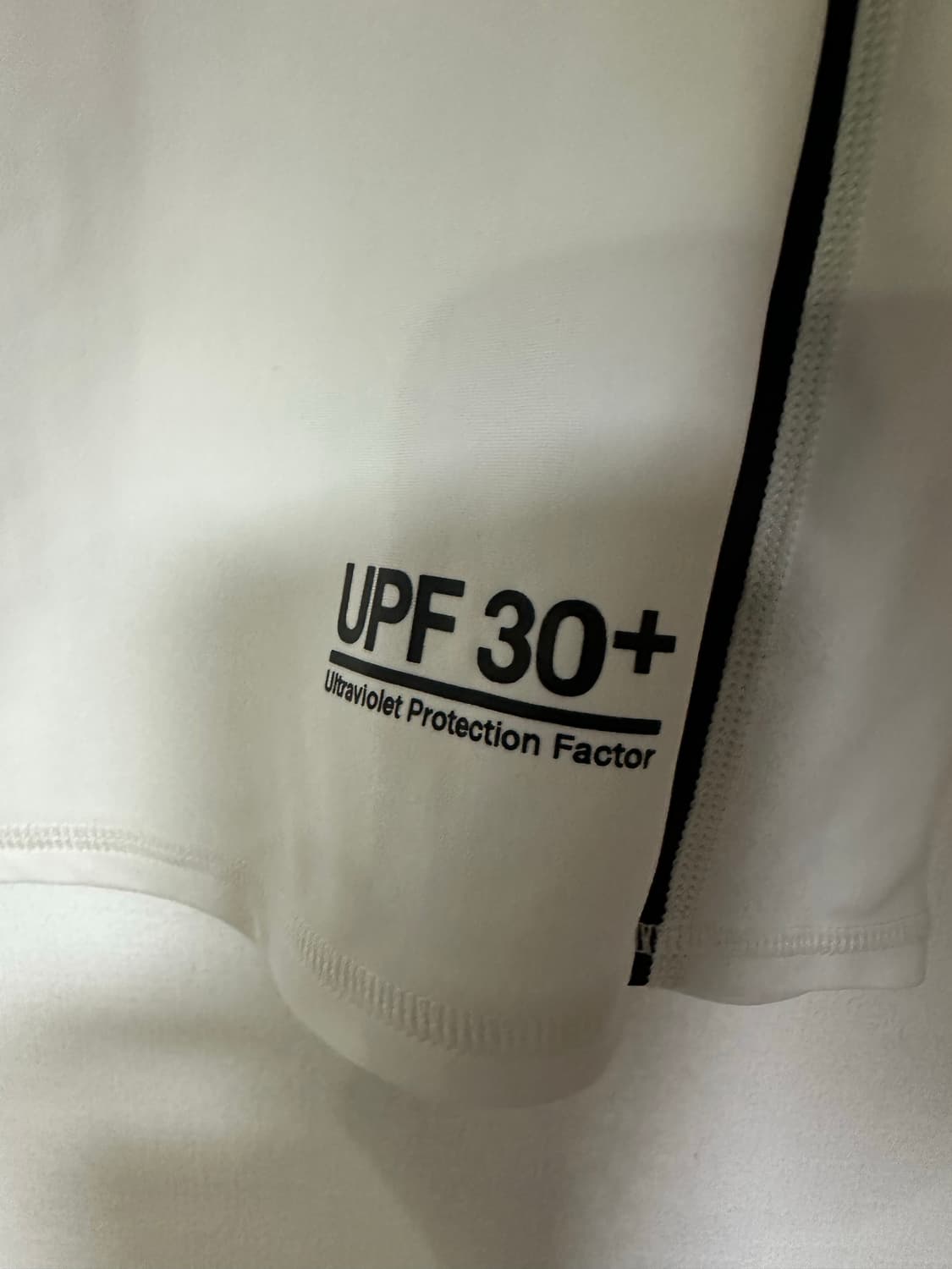 캘빈클라인 화이트 블랙 라인 집업 긴팔티 상품이미지3