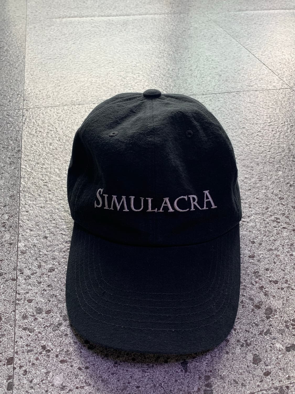 파블로 카노 SIMULACRA 블랙 볼캡 상품이미지2