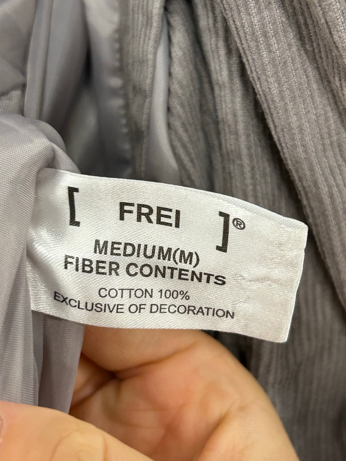 FREI 프라이 코듀로이 패딩 상품이미지6