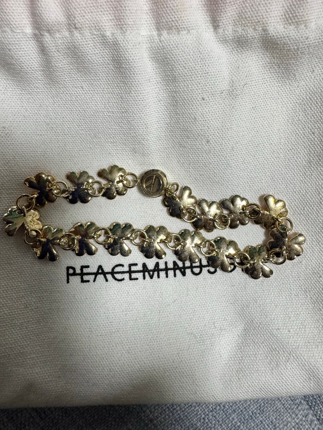 피스마이너스원 클로버 브레이슬릿 #1 핑크 상품이미지4