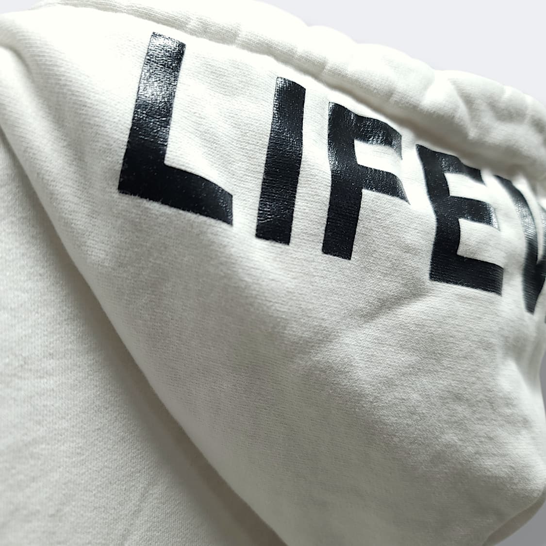 [L] 라이프워크 화이트 라독 빅로고 후드 티셔츠 상품이미지8