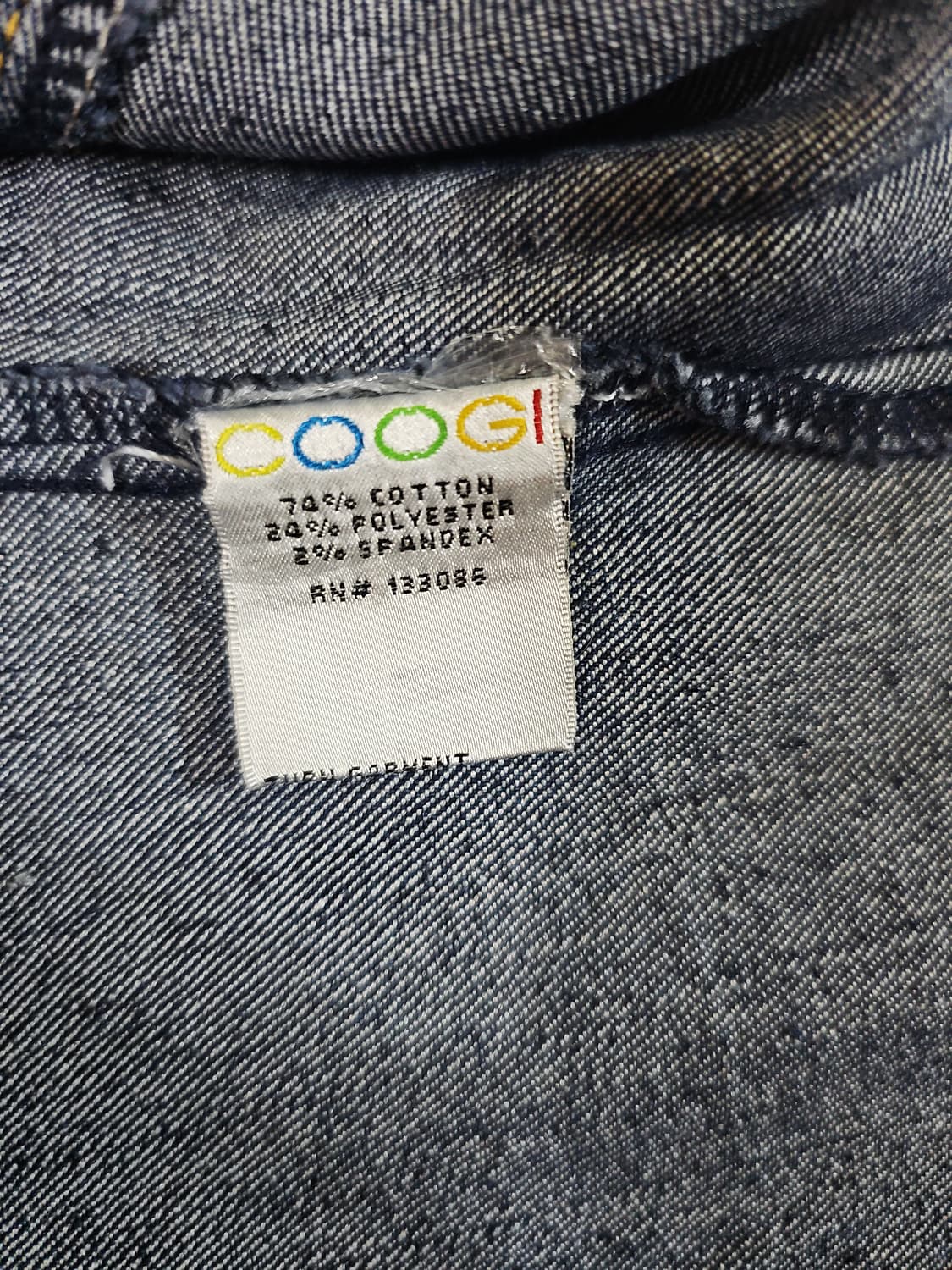 COOGI 쿠지 빈티지 여성 데님 베스트 y2k 쿠기 상품이미지9