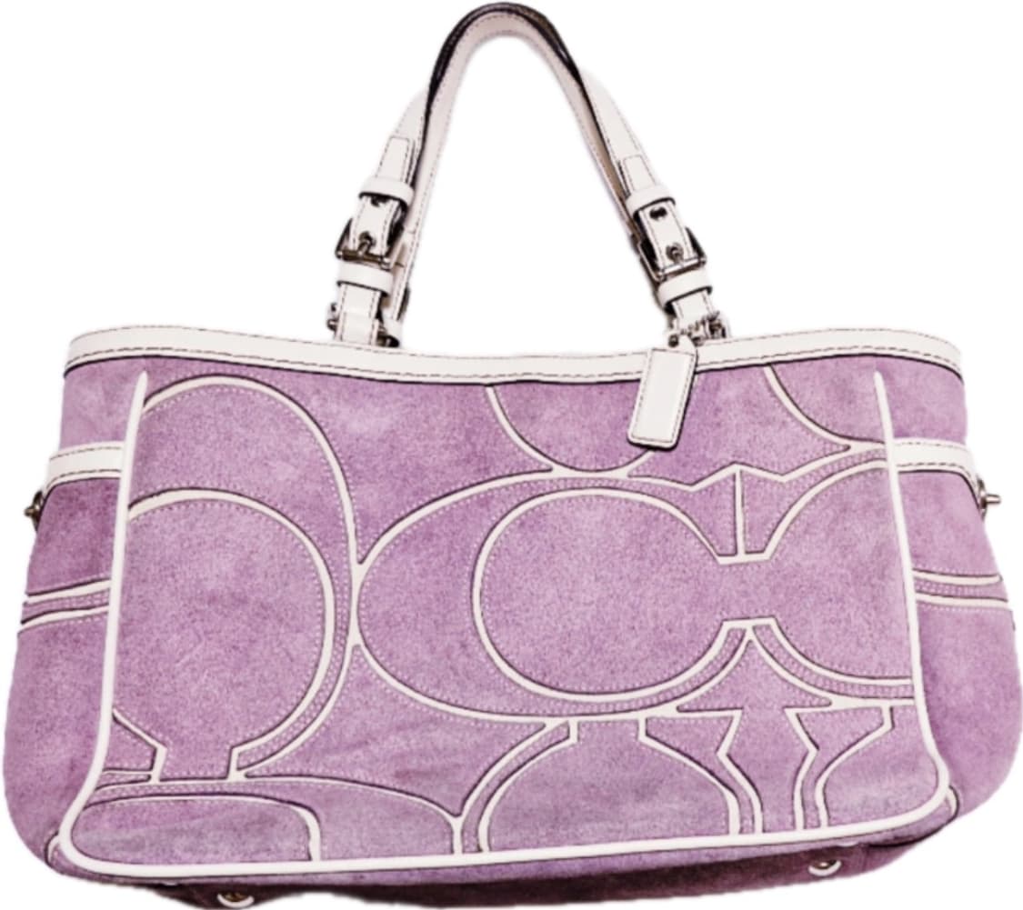 Y2k 빈티지 코치 단종 희귀템 라일락 백  상품이미지1