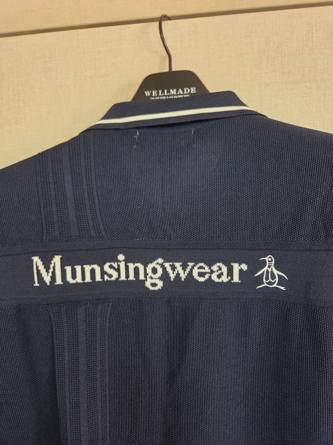 먼싱웨어 네이비 카라반팔티105 상품이미지4