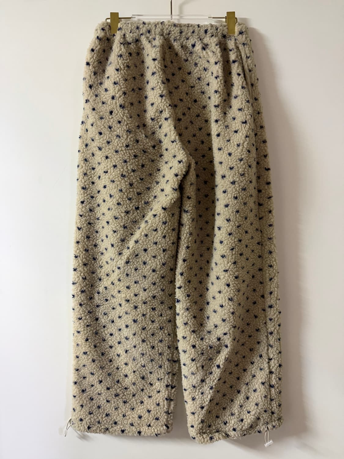 새상품 여자 도트 뽀글이 팬츠 상품이미지5