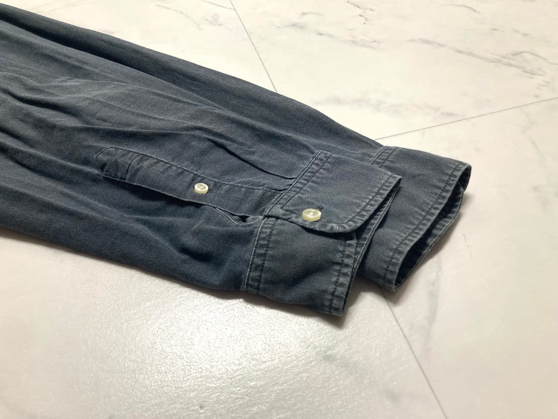 갭 GAP 캔버스 코튼 피그먼트 셔츠 남방 105-110 상품이미지6