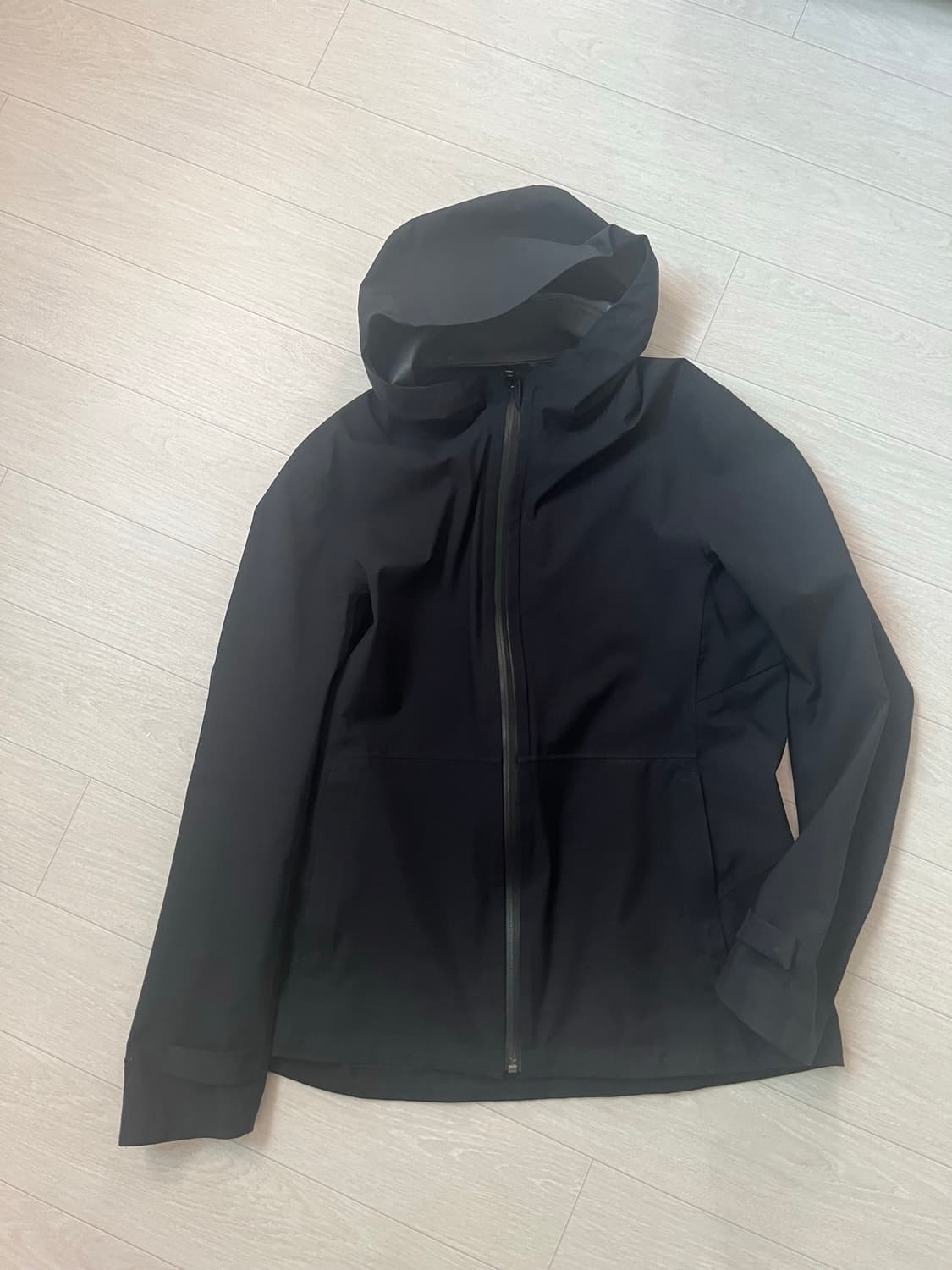 유니클로 블록테크 파카(블랙, L사이즈) 상품이미지1