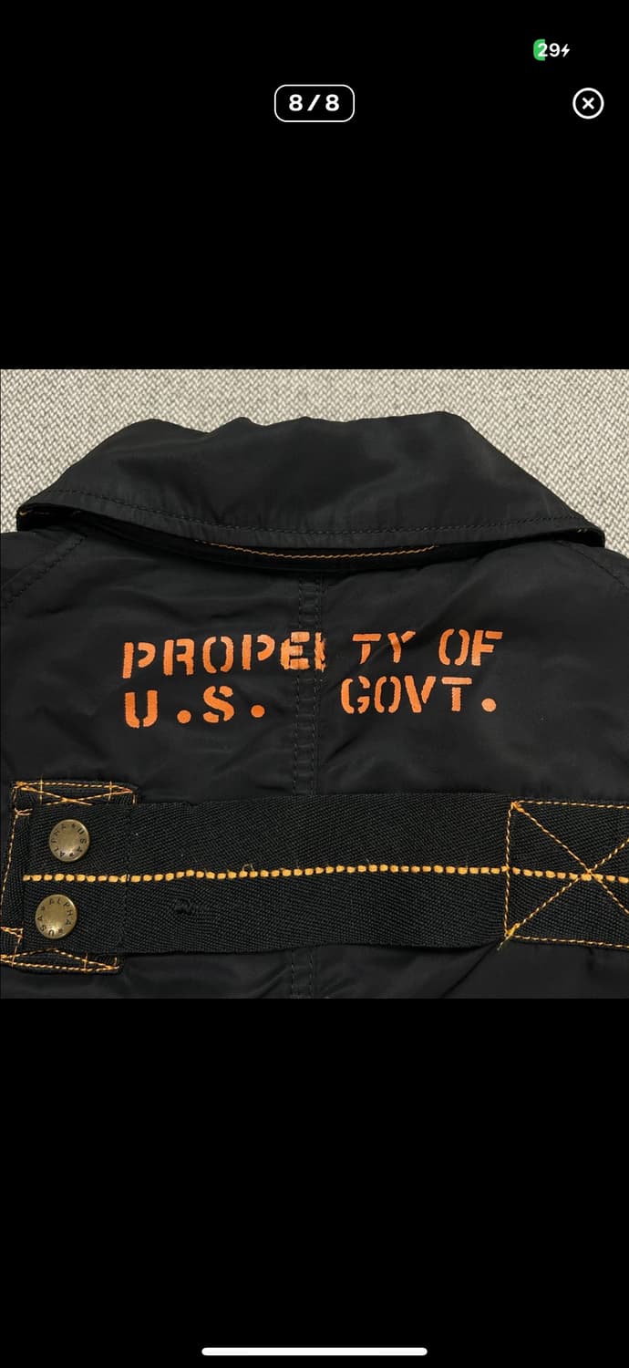 알파인더스트리 55주년 한정판 B-15 자켓 상품이미지8