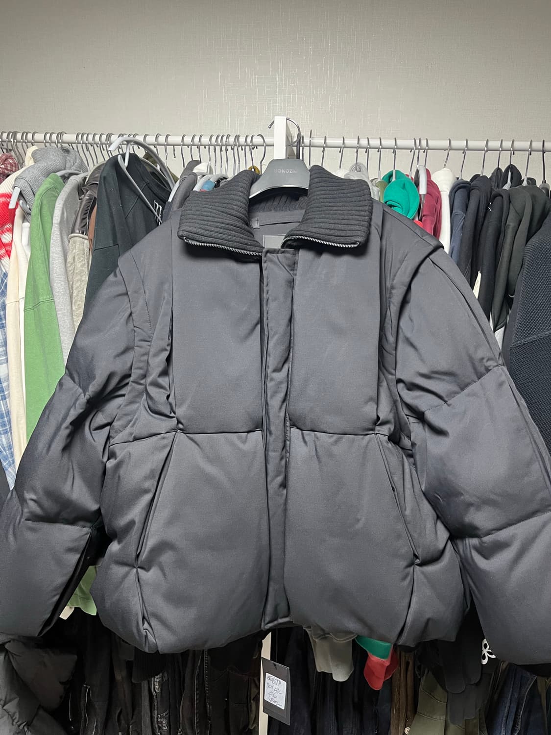 송지오 딥폴드 패딩 24FW 46사이즈 상품이미지1