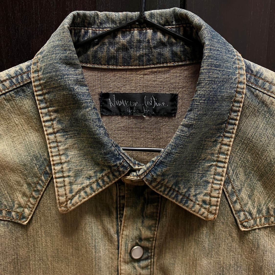Number (N)ine western shirts 상품이미지3