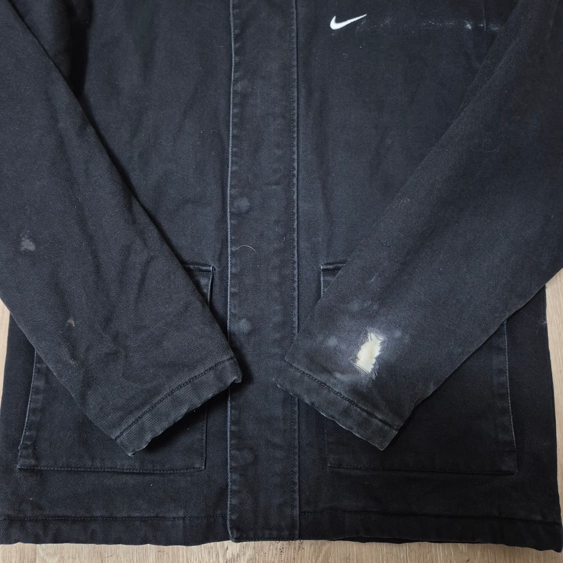 나이키 써마핏 안감누빔 트러커 데님자켓 M(95) 상품이미지3