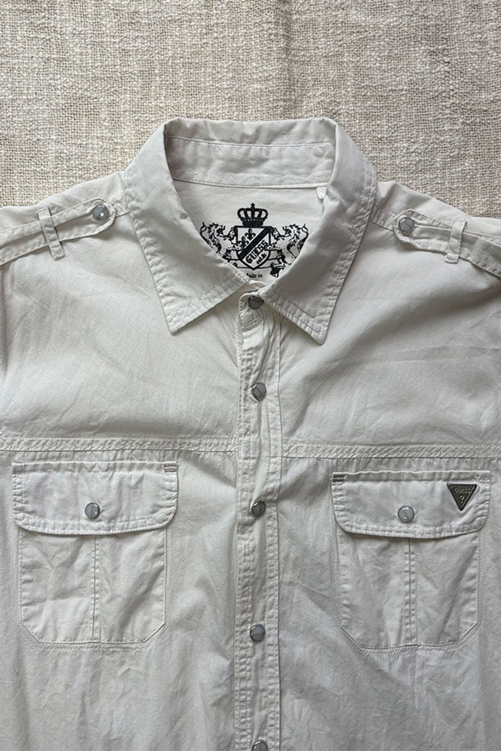 GUESS Military Epaulet Two-Pocket Shirt 상품이미지7