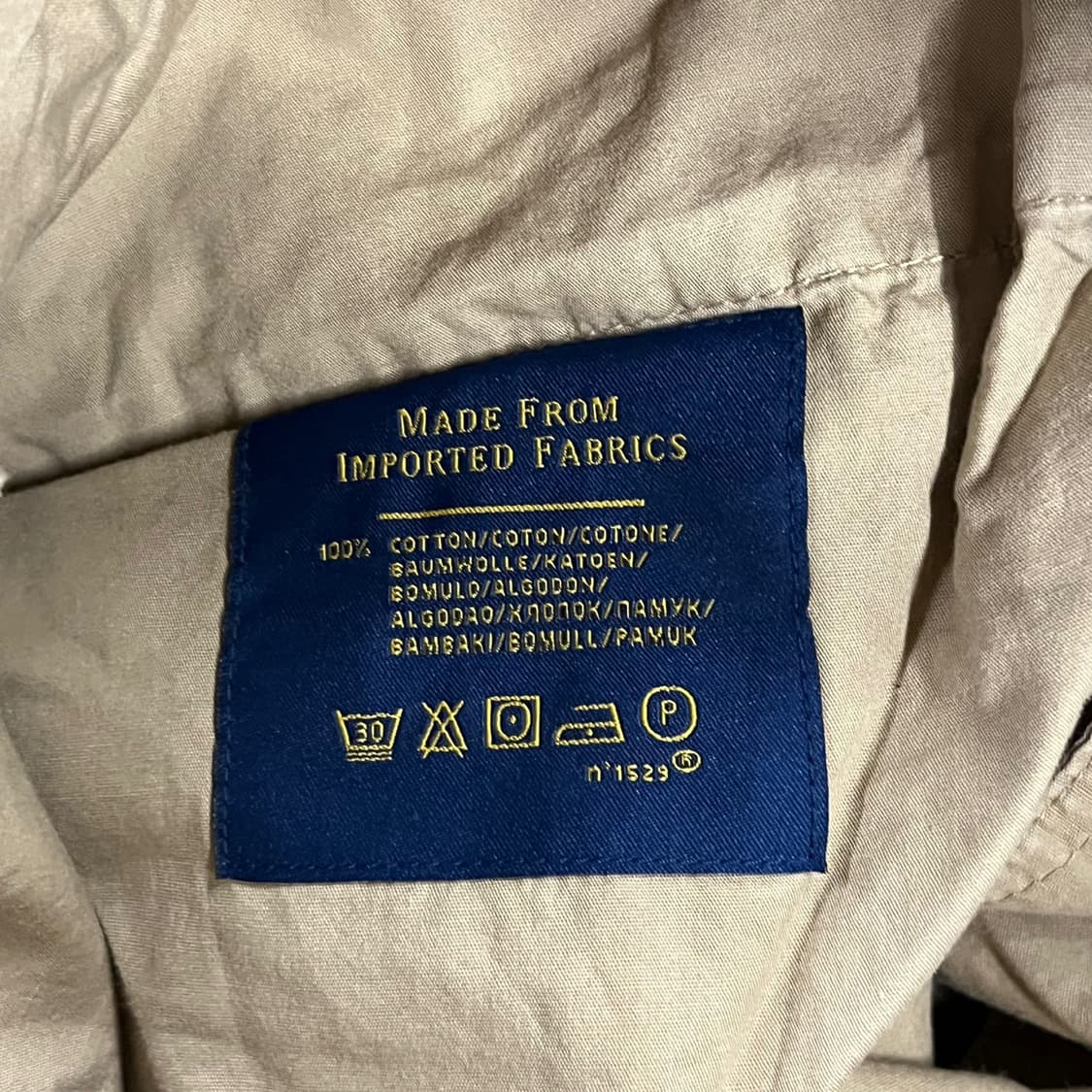 [정품/30] 폴로 랄프로렌 베이지 면바지 b8 상품이미지4