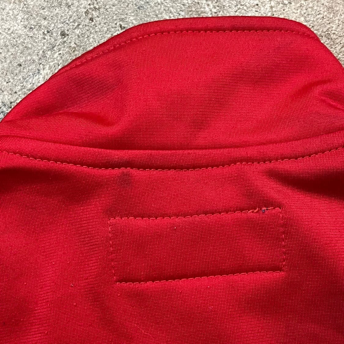 [정품/79] 아디다스 빨간색 레드 져지 삼선 트랙탑 b14 상품이미지8