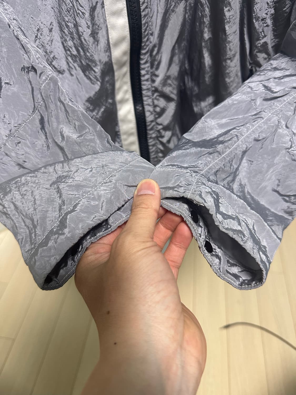 스톤아일랜드 18fw 나일론메탈자켓 아이스 L사이즈 상품이미지7