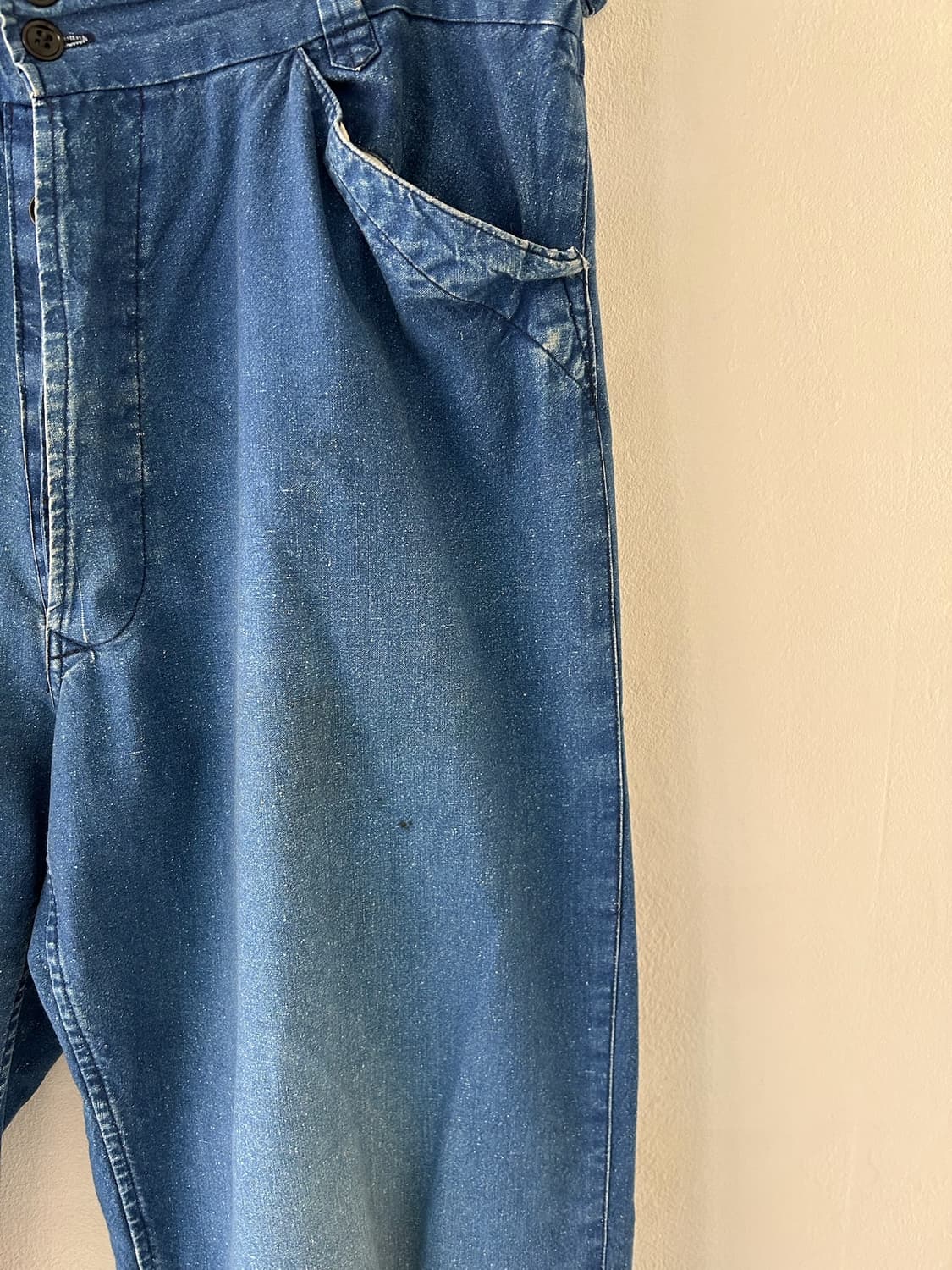 Old French Work Utility Faded Pant. 상품이미지5