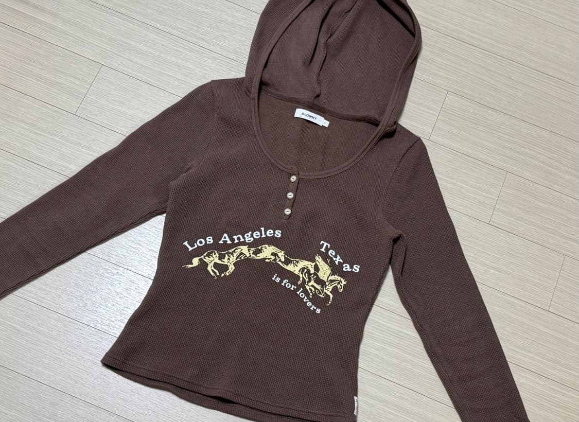 글로니 텍사스 와플 롱슬리브 상품이미지3