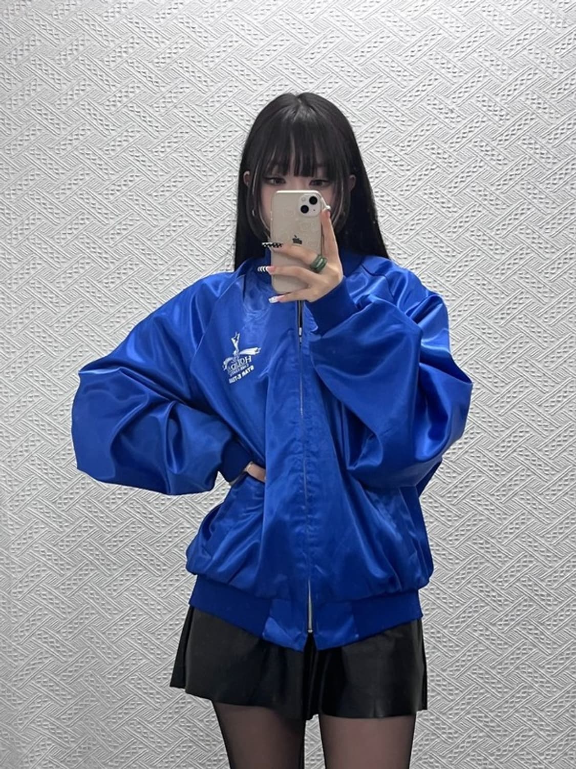 킹 루이 USA 데비 올드스쿨 레트로 펑크 바시티 자켓 XL C10355 상품이미지1