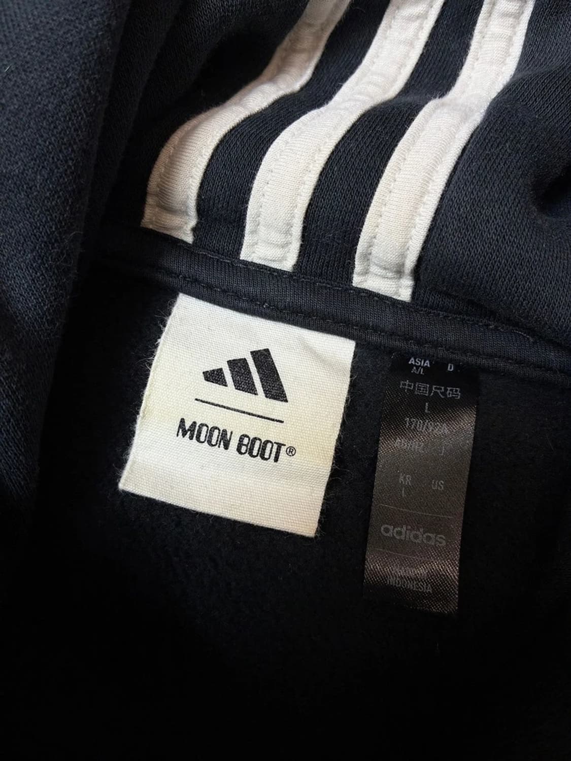 아디다스 x 문부츠 24FW 드롭 숄더 헤비코튼 후드티 PN8720 상품이미지5