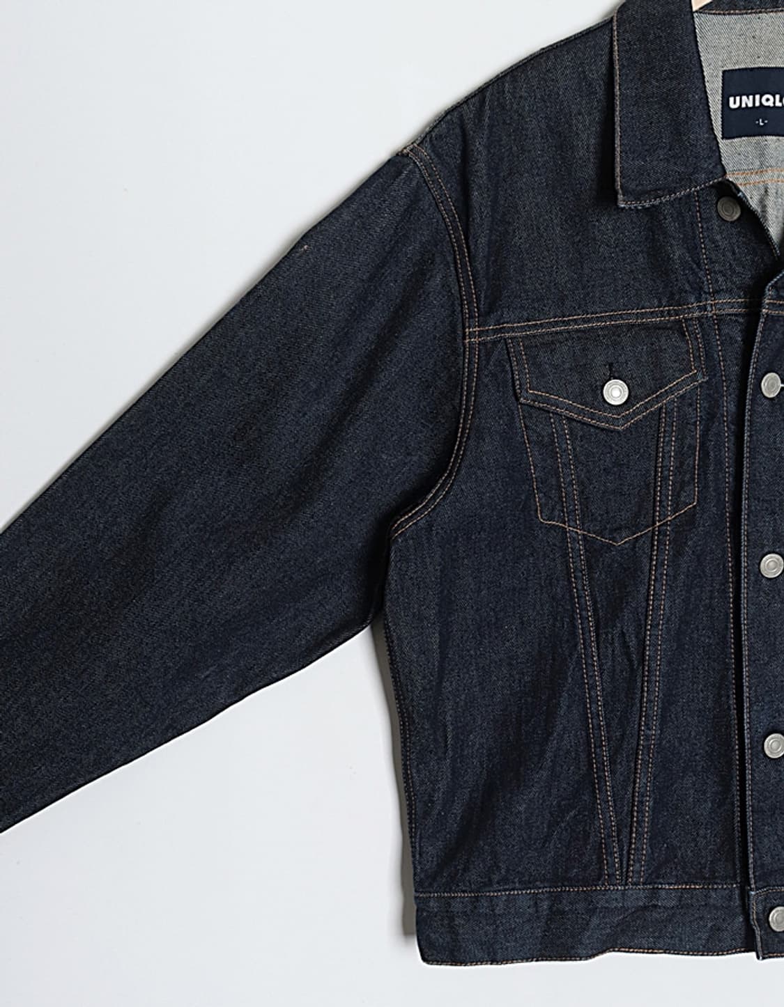 90's UNIQLO Denim Jacket 상품이미지4