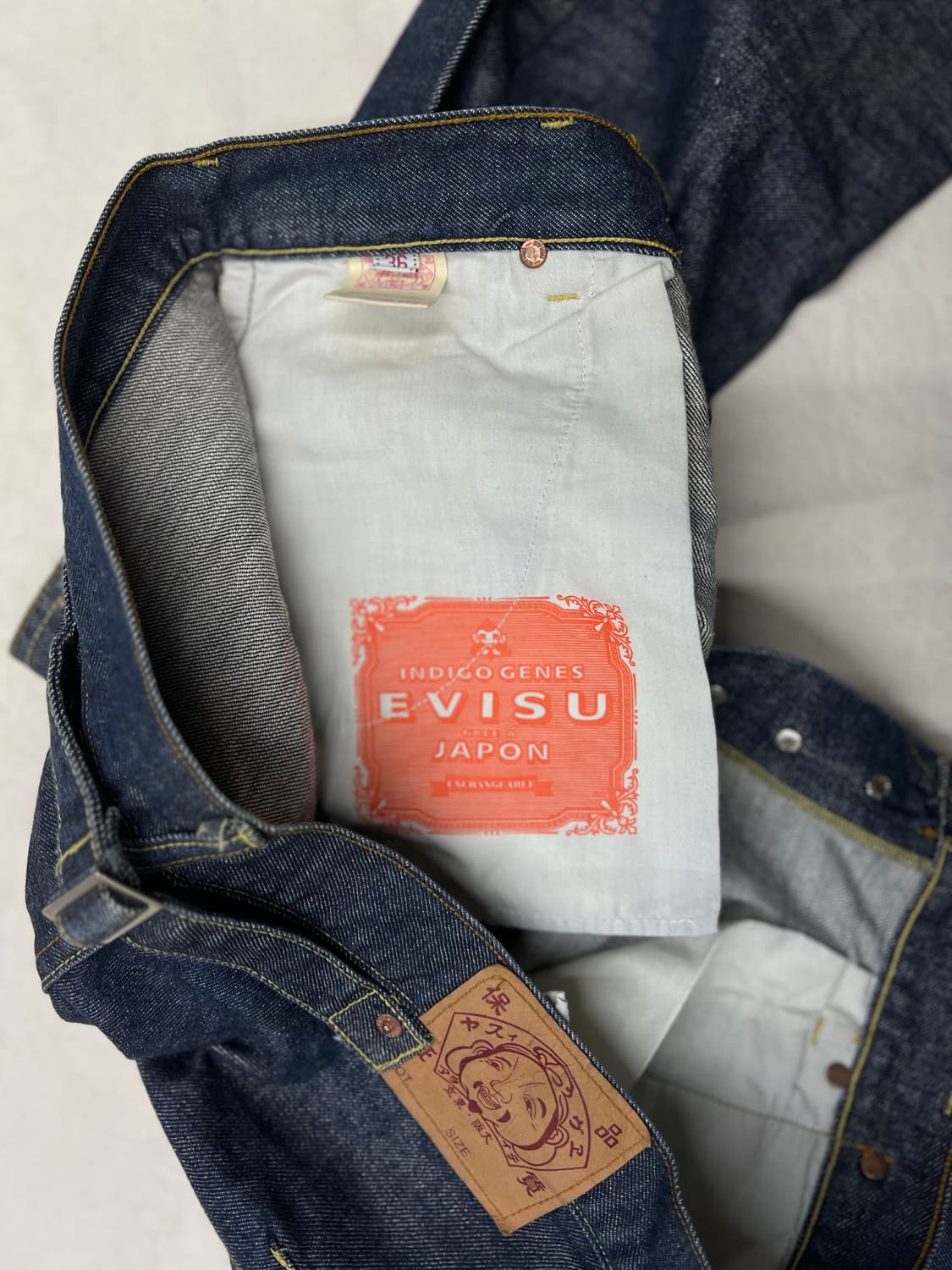 에비쑤 셀비지 워싱진  상품이미지4