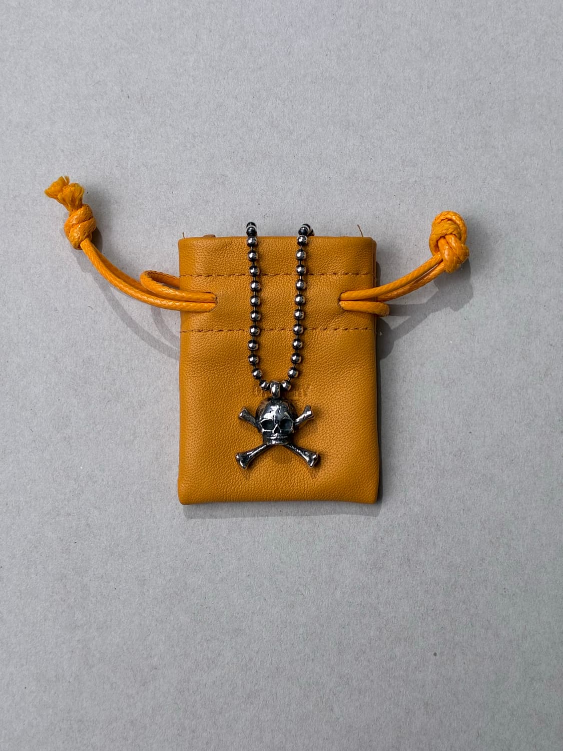 론원스 X 갤러리 디파트먼트 스컬&크로스본 스몰 펜던트 목걸이 925실버 상품이미지4