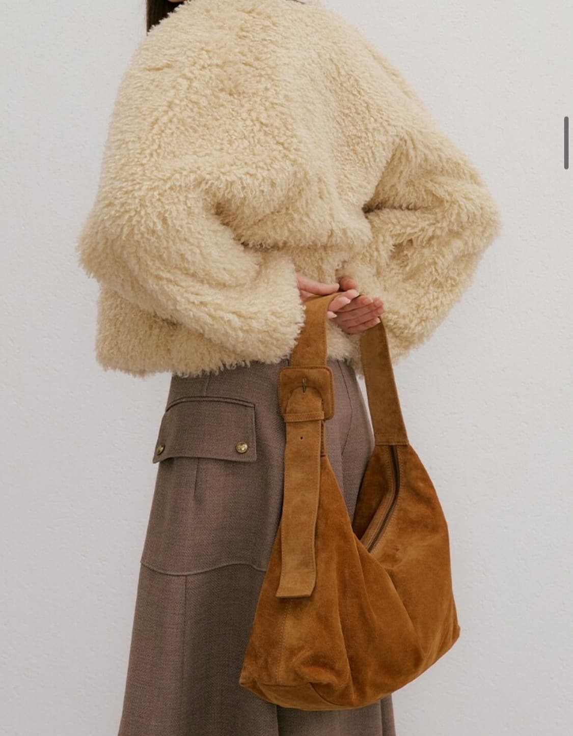 바니스뉴욕 스웨이드 가방 상품이미지1