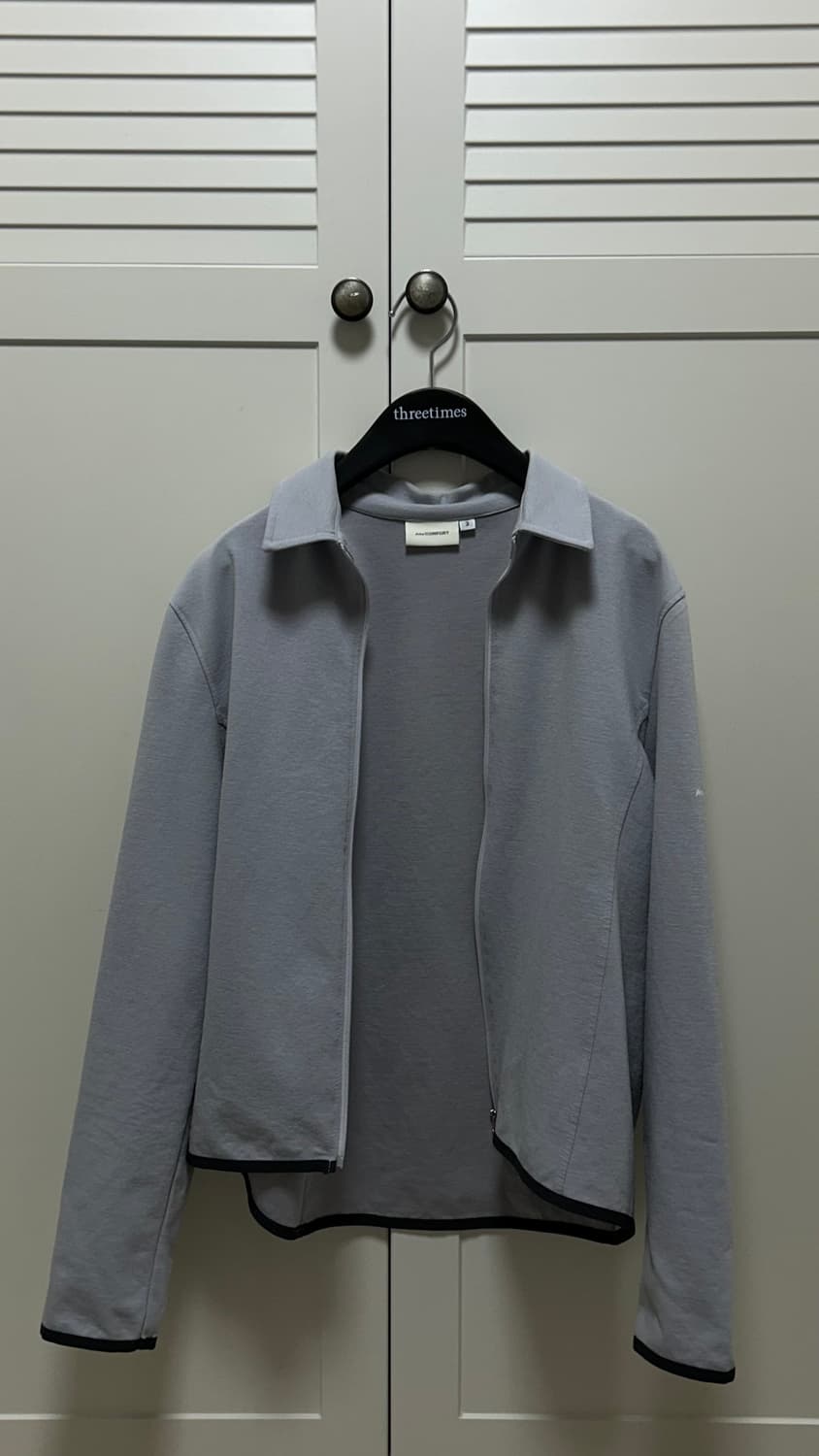 jichoi 지초이 23-002 집업 그레이 3 상품이미지1