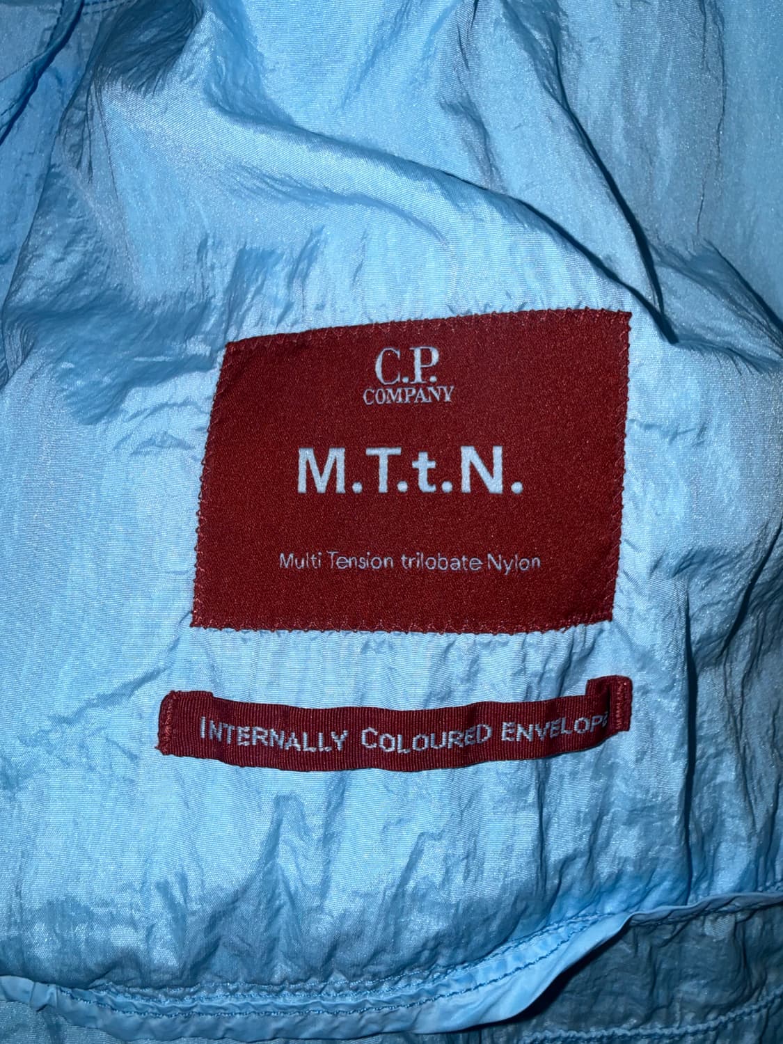 CP컴퍼니 고글 후드 자켓 스카이블루 상품이미지4