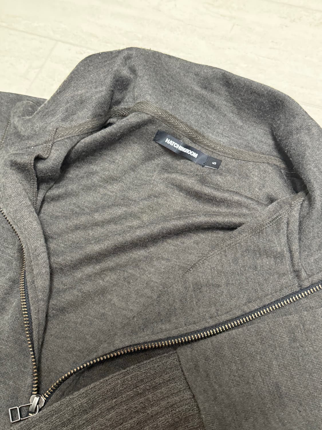 해칭룸/ 더블 슬리브 트랙 가디건/5사이즈 상품이미지3