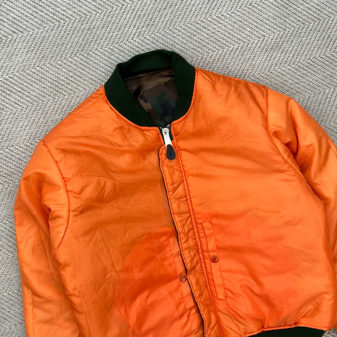 로스코 리버시블 밀리터리 블루종 r2790 상품이미지6