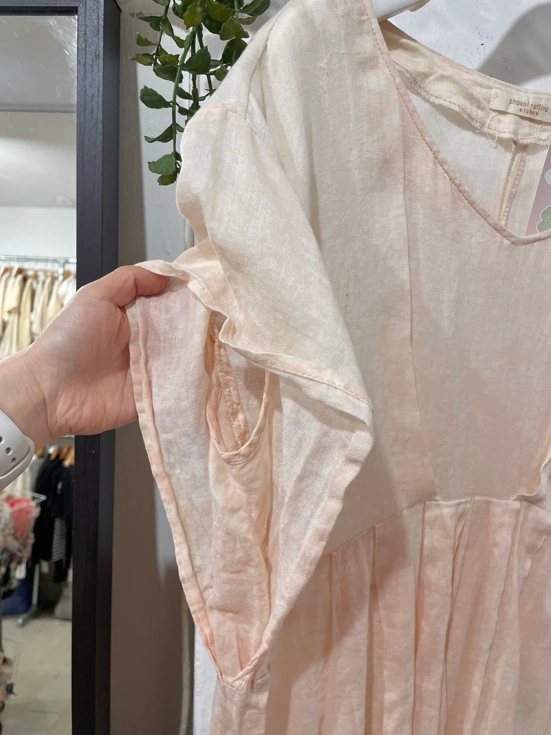 Chocol raffine sakura blouse 상품이미지7