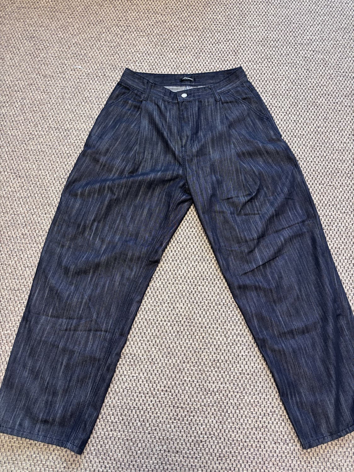 오더아카이브 논페이드 러프 인디고 데님 상품이미지2