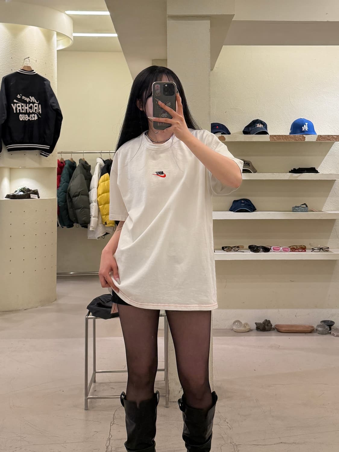 나이키 센터 스우시 반팔 티셔츠 U981 상품이미지1