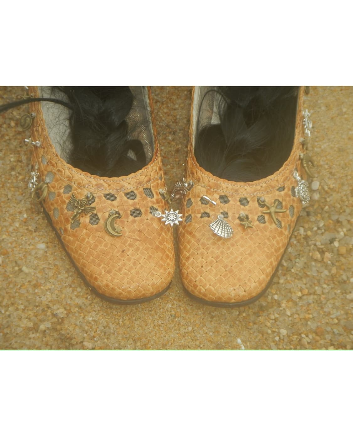 ꍘ Charm-Embellished Weaving Pumps ꍘ 상품이미지5