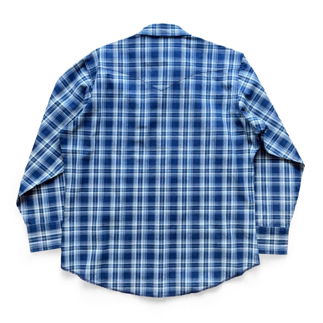 랭글러 Wrangler 블루 체크 웨스턴 셔츠 상품이미지6