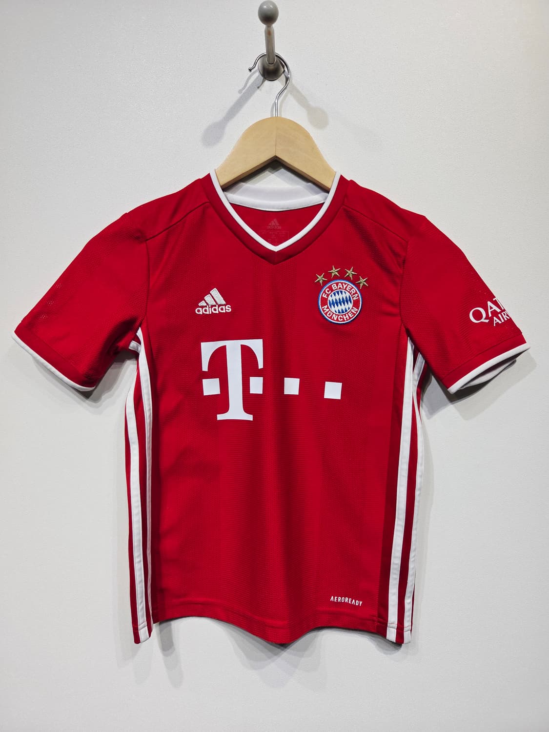 아디다스 키즈 바이에른 뮌헨 홈 저지 레드 상품이미지1