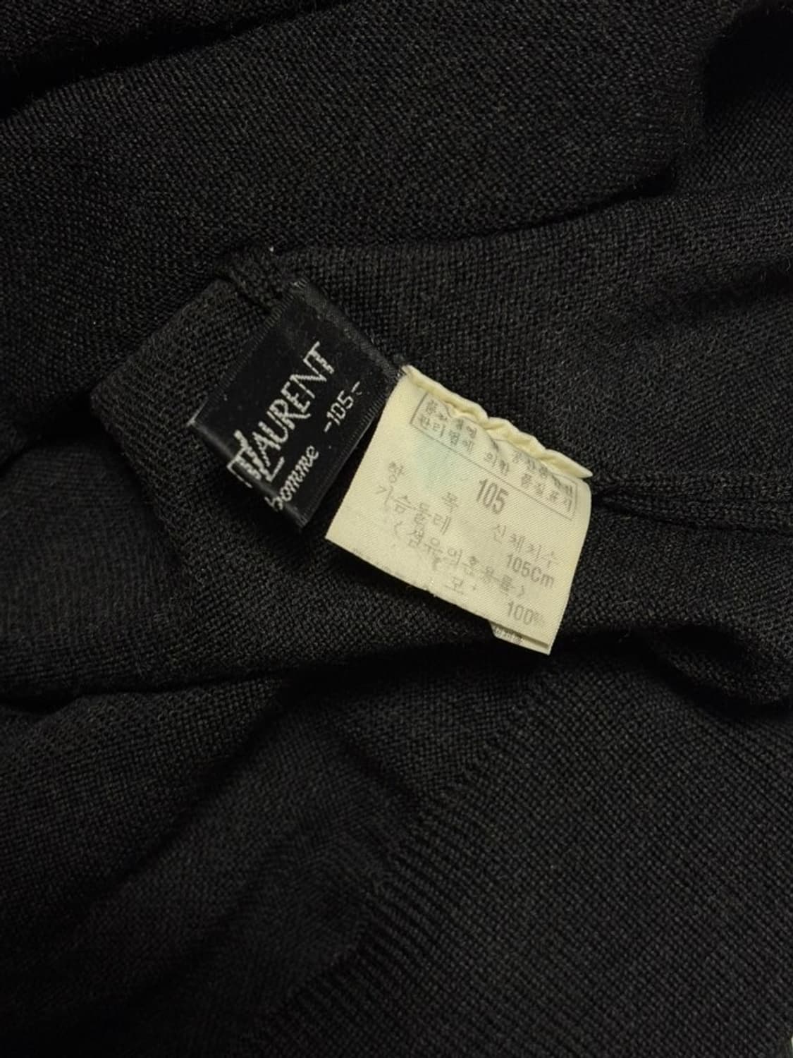 105 입생로랑 반폴라 울 니트  상품이미지4