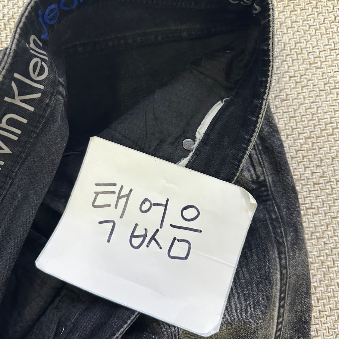 29/32 캘빈클라인진스 블랙 워싱 데님 0410D 상품이미지2