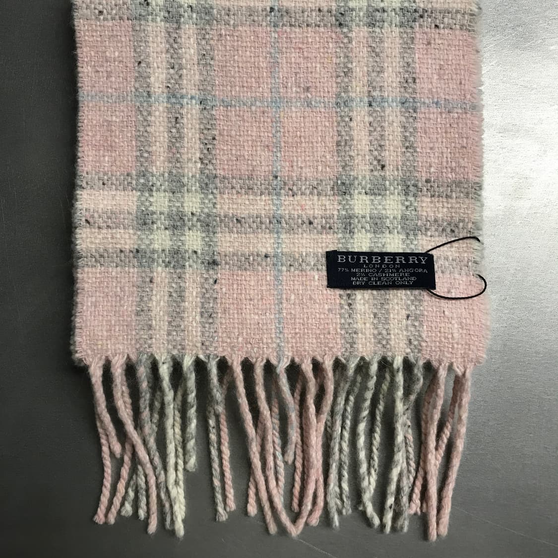 버버리 정품 메리노/앙고라 혼방 머플러 상품이미지3