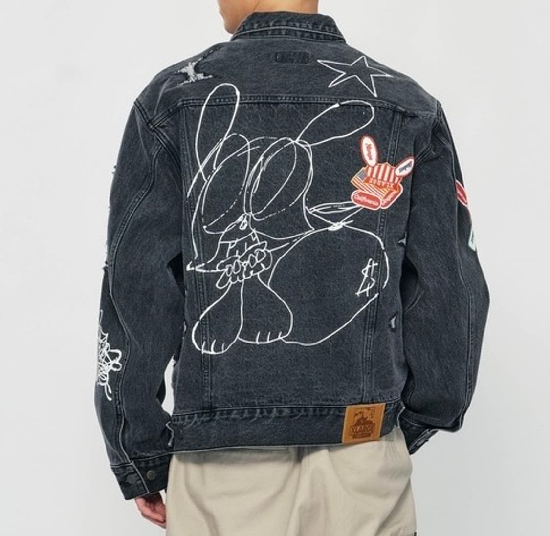 XLARGE  x SKOLOCT  Graffiti DENIM JACKET 상품이미지1