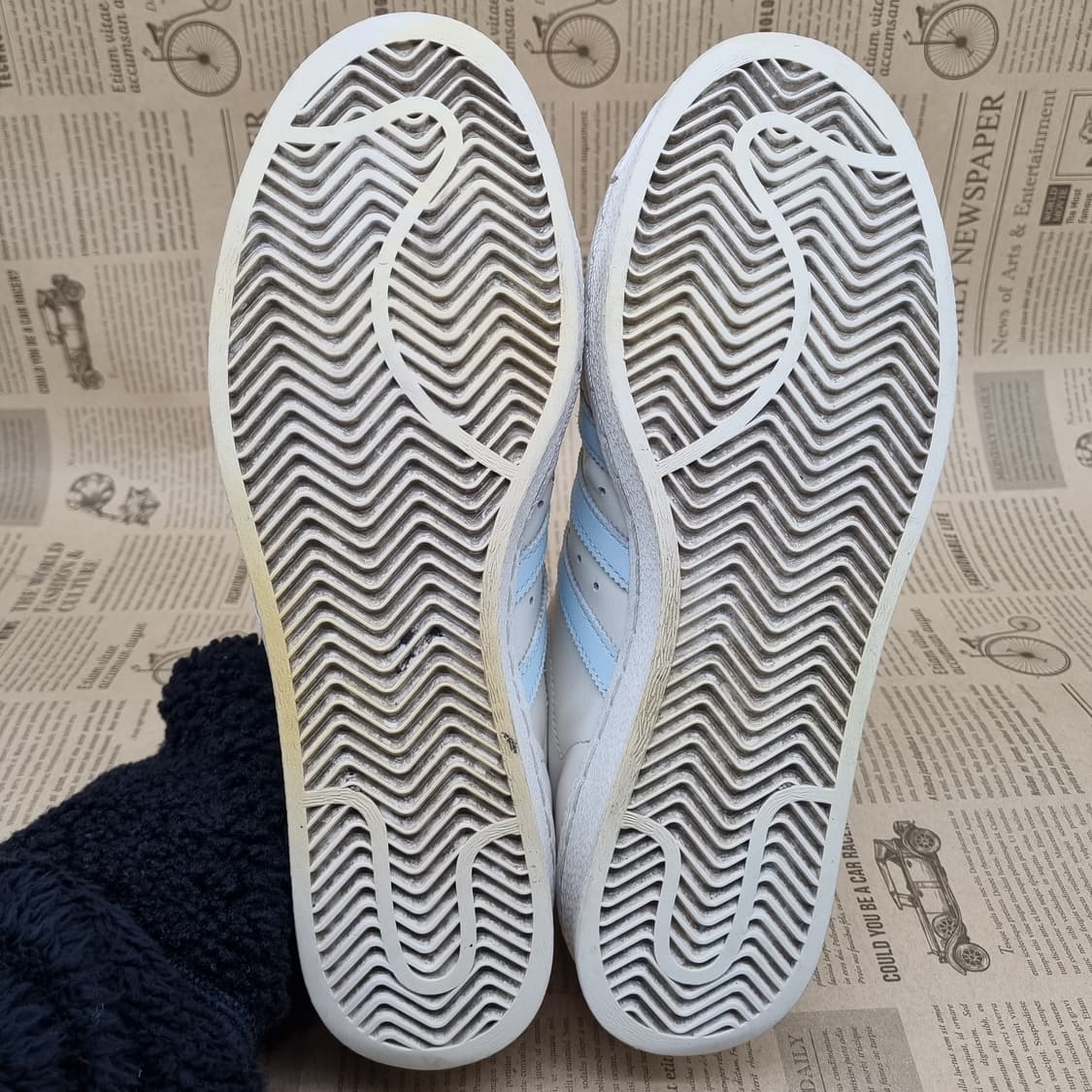 아디다스 슈퍼스타 82 스카이 남성 스니커즈 280 상품이미지3