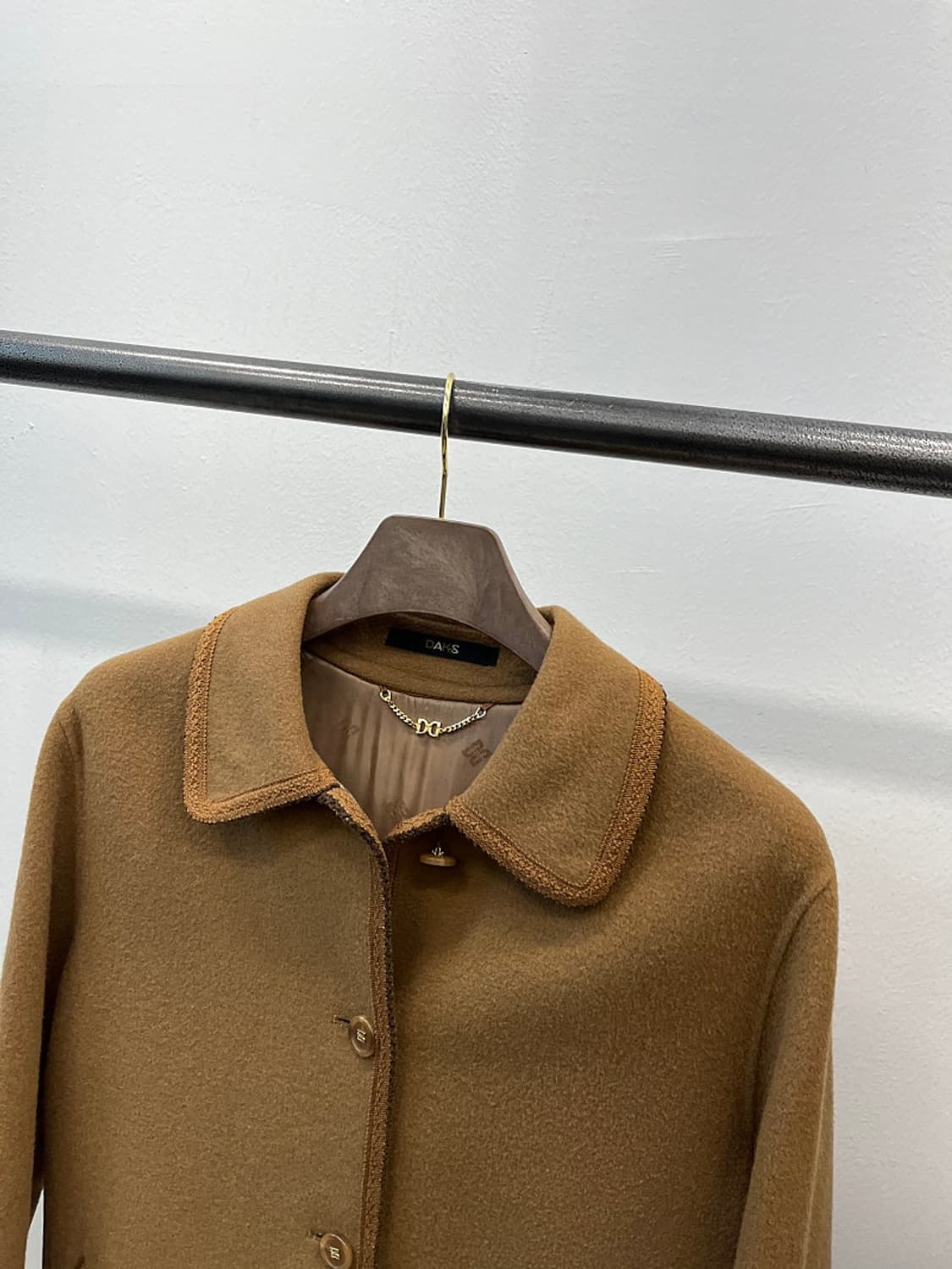 여) 닥스 90s 카라 울자켓 상품이미지2