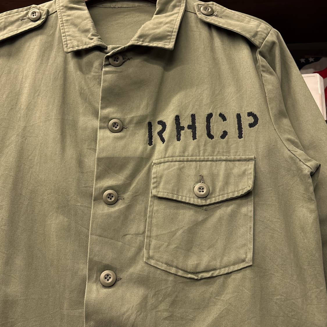 00s RHCP 스타디움 아르카디움 투어 머천 필드 셔츠자켓 N1139 상품이미지5