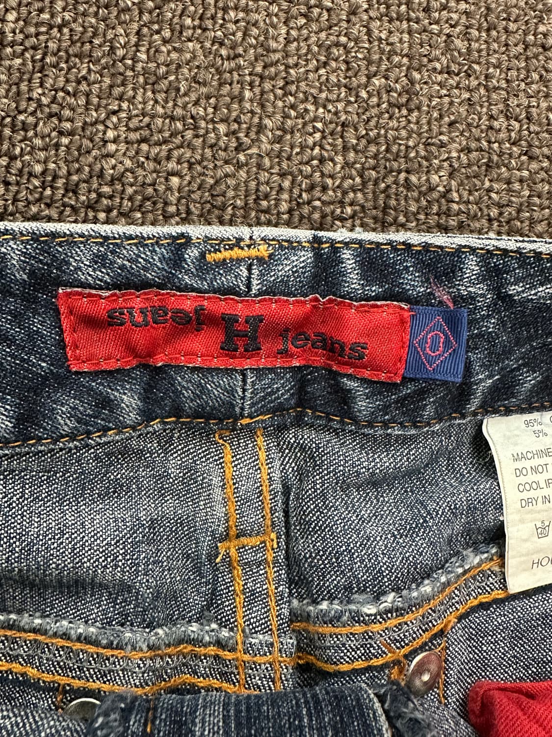 0)재패니즈 빈티지 포켓 데님 스커트 상품이미지4