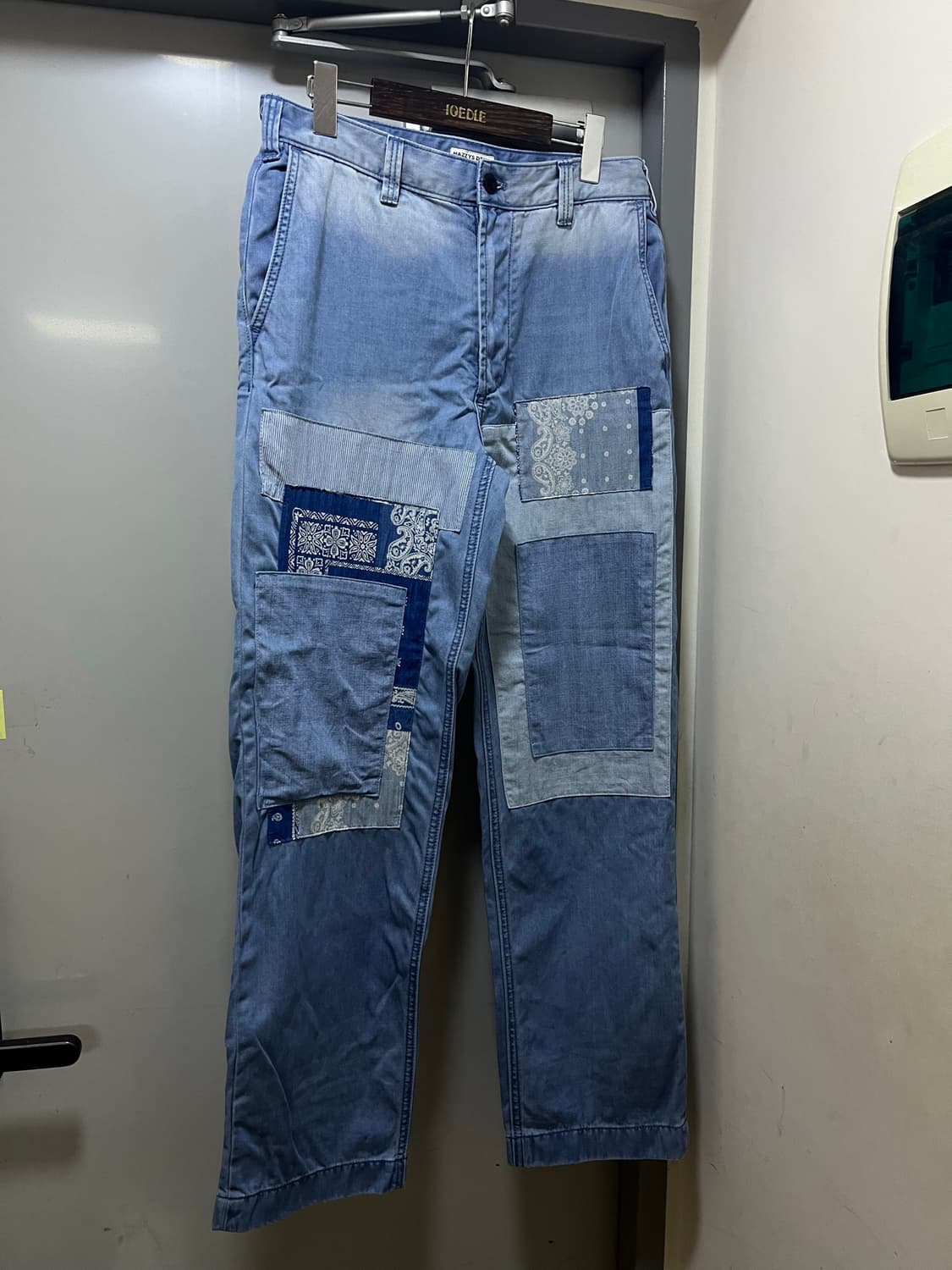 [30] [25SS] HAZZYS 패치워크 데님 팬츠 상품이미지5